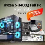 Ryzen 3400g offer pc build with 8gb ram and 256gb nvme